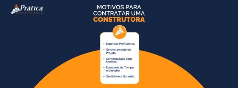 Motivos para contratar uma construtora! Motivos para contratar uma construtora!